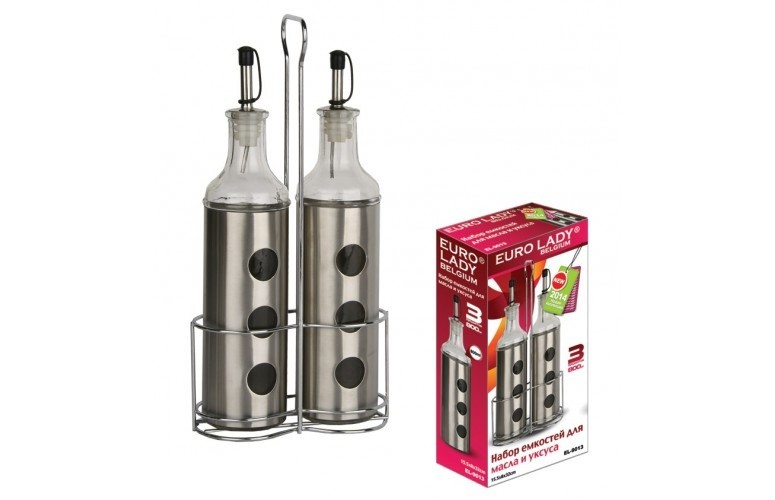 Набор емкостей для масел и уксуса (2 шт) | Euro Lady