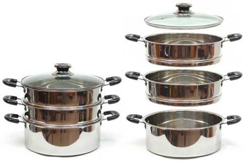 Мантоварка 3-уровня | Добрая Традиция