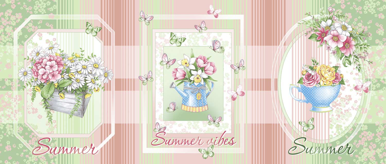 Полотенце кухонное «Летняя клумба 1» | Comfort Life