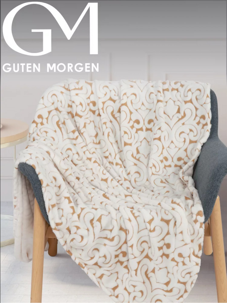 Плед с люрексом «Барокко» | Guten Morgen