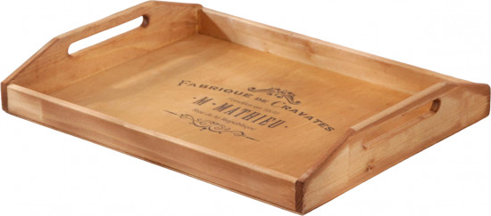 Поднос сервировочный с декором