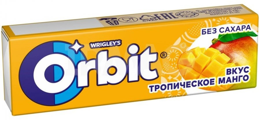 Жевательная резинка «Тропическое манго» | Orbit