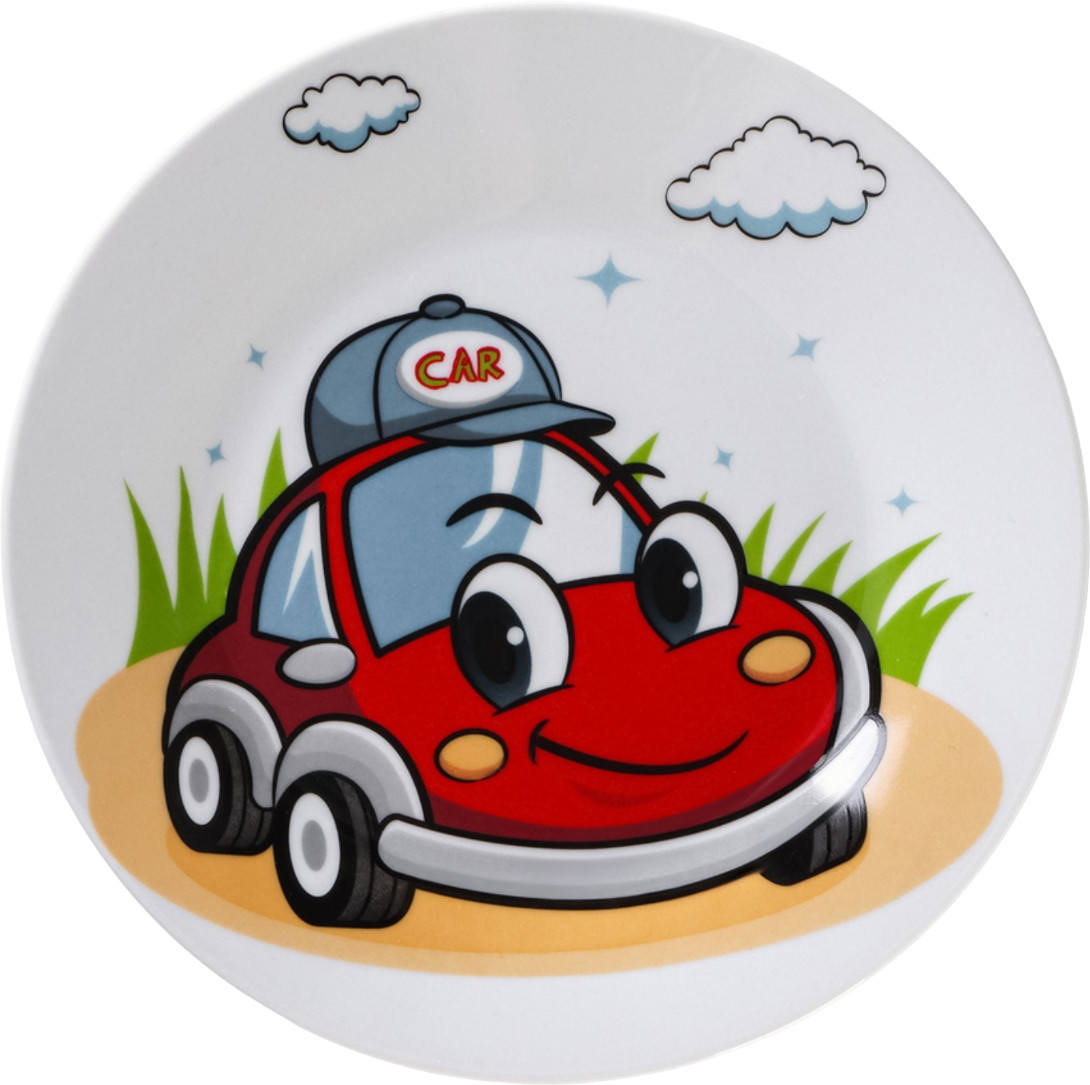 Тарелка «Машинка» | Детская посуда | Доляна