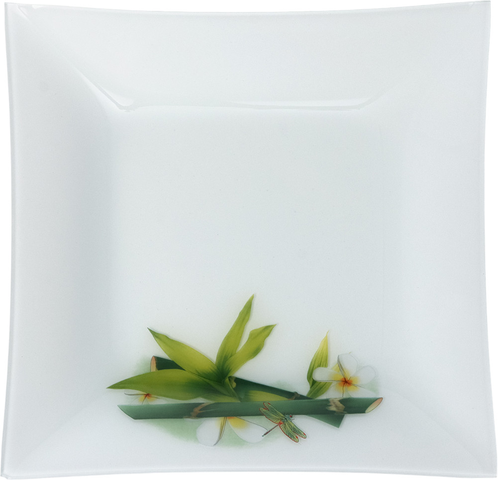 Тарелка «Бамбук» | Посуда «Бамбук» | Доляна