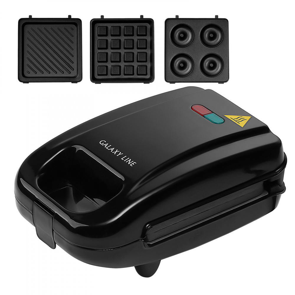 Вафельница со сменными формами Line GL2972 | Galaxy