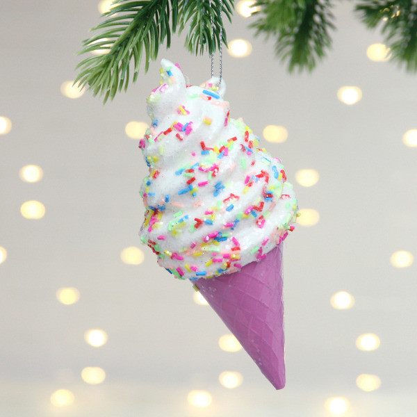 Игрушка ёлочная «Мороженка»