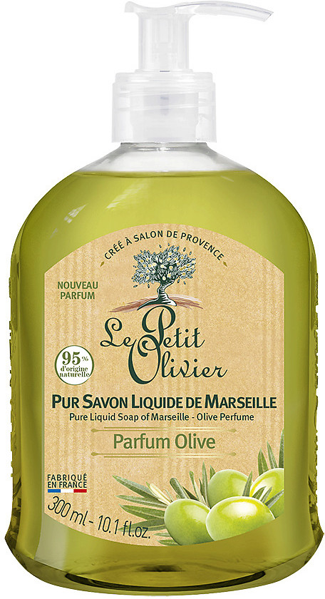 Мыло жидкое с экстрактом оливы Pure liquid soap of Marseille «Olive» | Le Petit Olivier