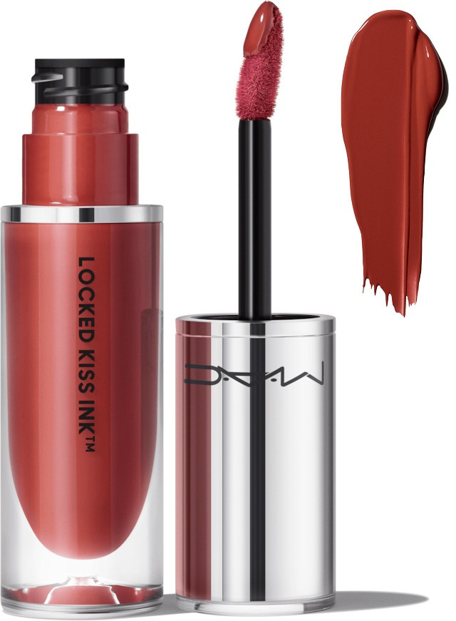 Помада для губ жидкая «Locked Kiss Ink», тон Emphatic | M.A.C.