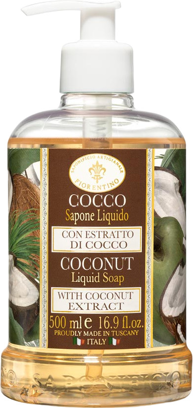 Мыло жидкое для рук «Кокос» | Saponificio Artigianale Fiorentino
