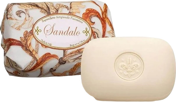 Мыло туалетное с ароматом сандалового дерева «Sandalo» | Saponificio Artigianale Fiorentino
