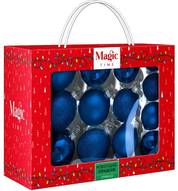 Набор шаров ёлочных | Magic Time