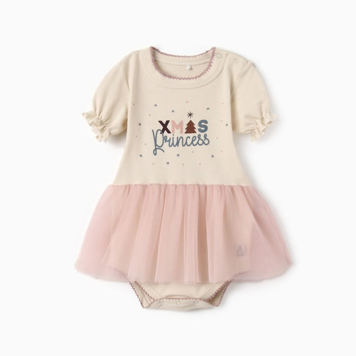 Боди для девочек Новогодние игрушки | Крошка Я