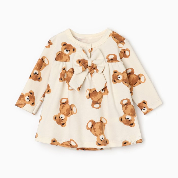 Боди-платье для девочек Медвежата | Крошка Я