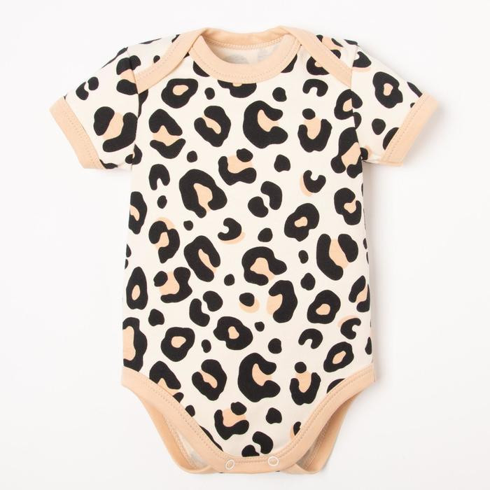 Боди для девочек Леопард | Крошка Я