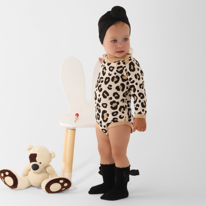 Боди для девочек Леопард | Крошка Я