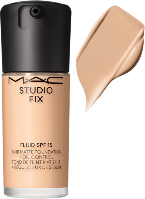 Тональный флюид «24HR Matte Foundation» SPF 15, оттенок NC16 | Studio Fix | M.A.C.