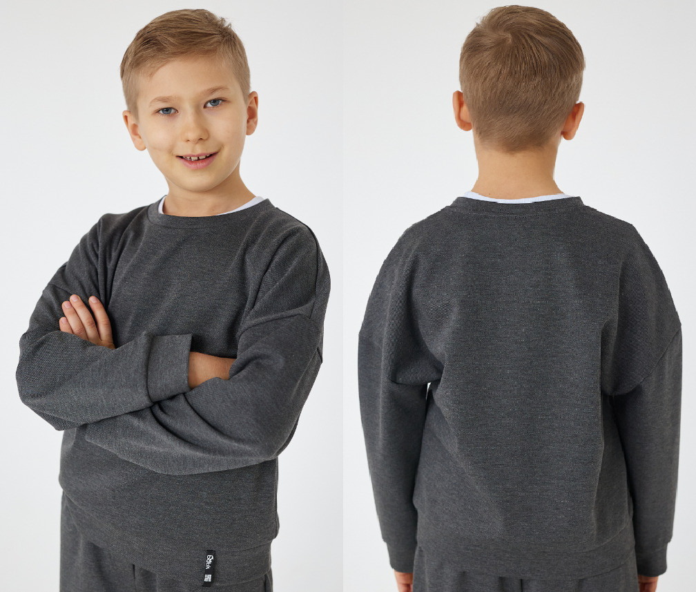 Свитшот для мальчиков «Женя» | Пуговка