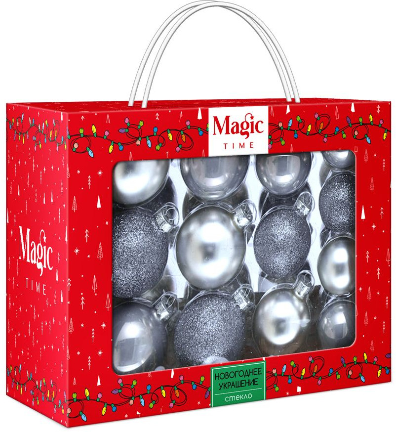 Набор шаров ёлочных | Magic Time
