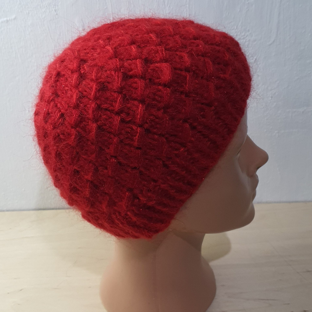 Шапка-бини женская