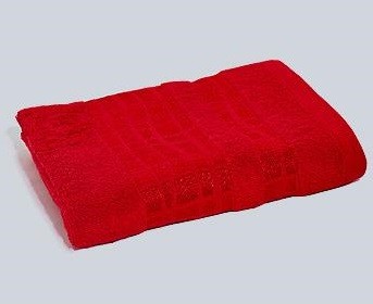 Полотенце махровое «Романтика» (хлопок/модал, размер 60х130 см, цвет алый) | Романтика Модал