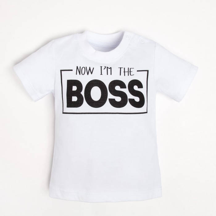 Футболка для мальчиков Little Boss | Крошка Я