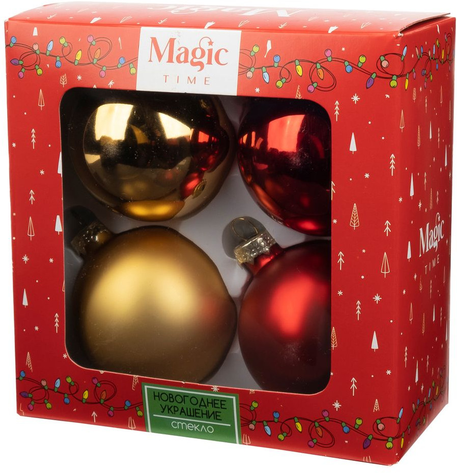 Набор новогодних подвесных украшений | Золотые прииски | Феникс Презент