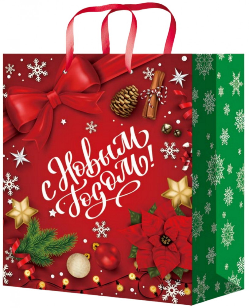 Пакет подарочный «Новогодняя атмосфера» | Миленд