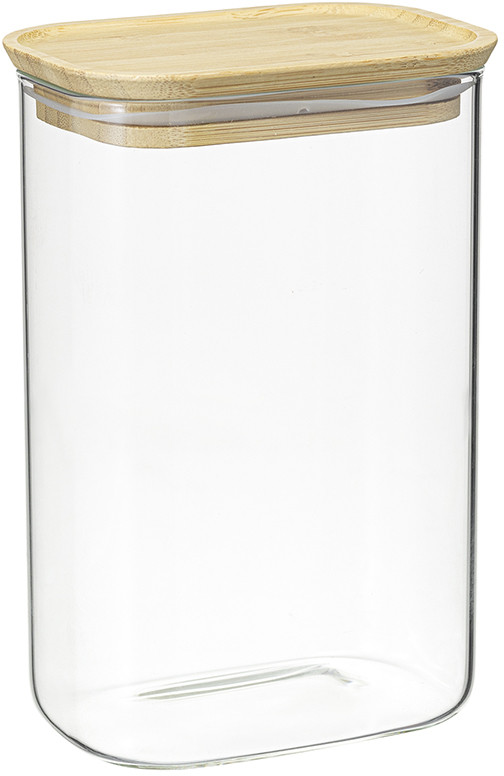 Банка для сыпучих продуктов «Glass Bamboo» | Glass Bamboo | Smart Solutions