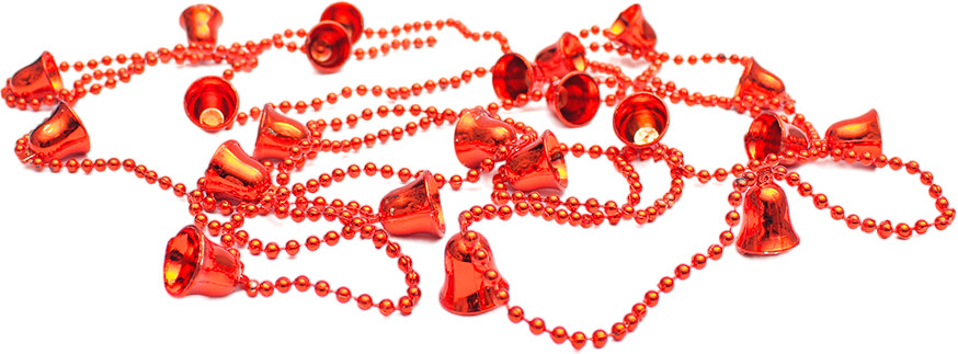 Бусы на ёлку «Колокольчики» | Миленд