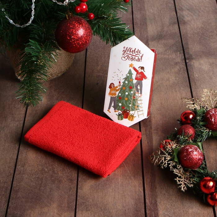Полотенце «Украшение ёлки» | Этель