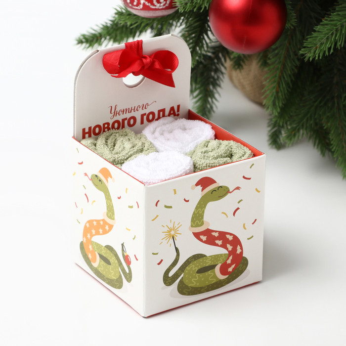 Набор полотенец «Праздничная змея» | Этель