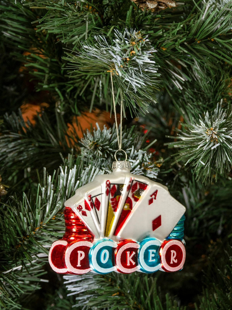 Игрушка ёлочная «Покер» | Ultramarin