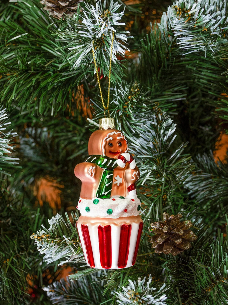 Игрушка ёлочная «Пряничный человечек» | Ultramarin
