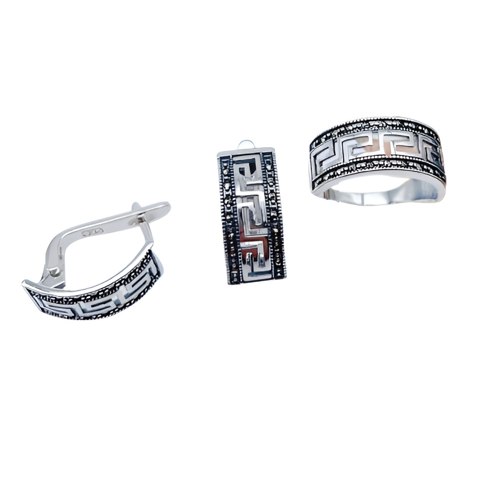 Комплект украшений из серебра | Tuimedaq