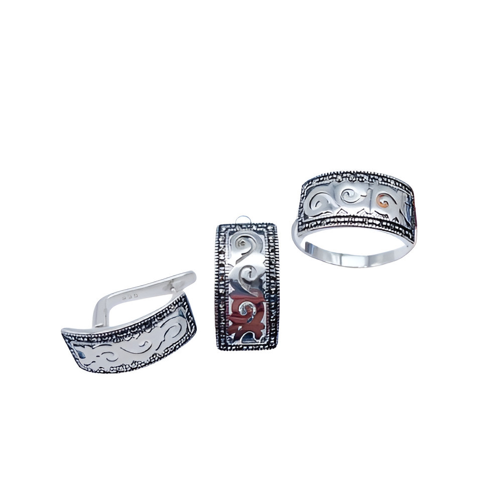 Комплект украшений из серебра | Tuimedaq