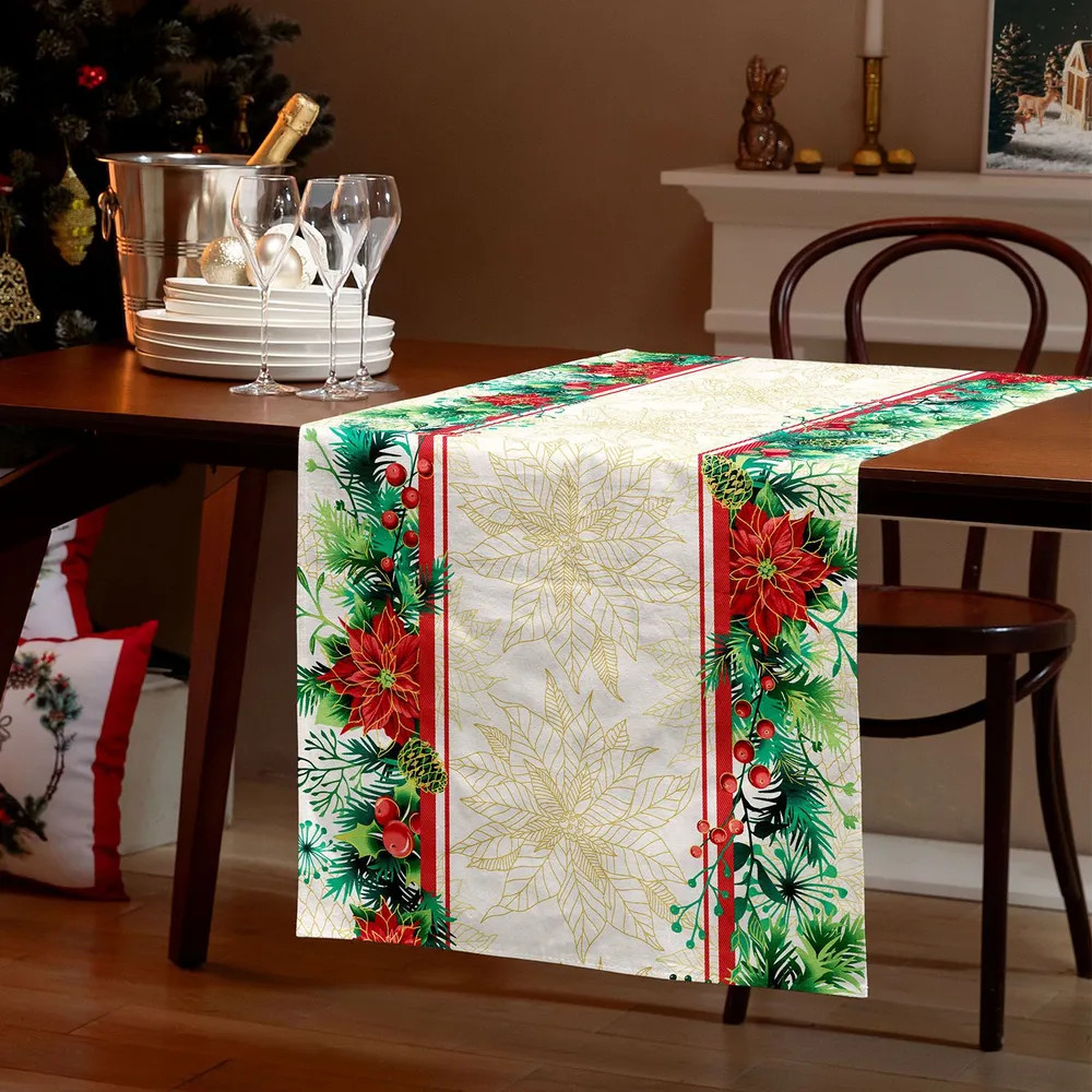 Скатерть-дорожка «Gold chaplet» | Gold chaplet | Унисон