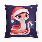 Чехол на подушку «Милая змейка»