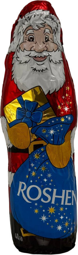 Фигурка из молочного шоколада «Дед Мороз» | Roshen