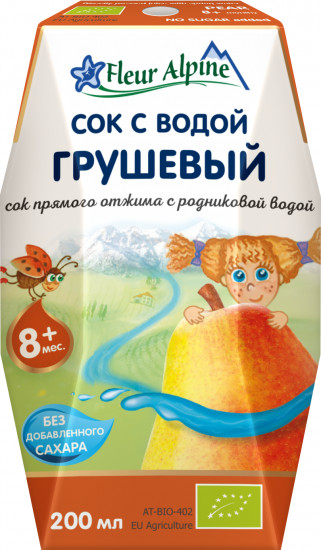 Сок с родниковой водой «Грушевый»