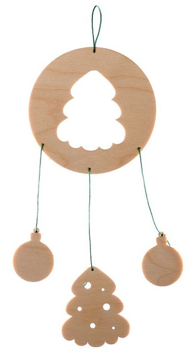 Заготовка для декорирования «Мобиле. Ёлочка» | Smile Decor