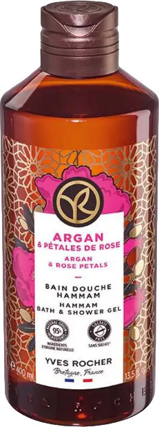 Гель для душа и ванны «Argan&Rose Petals» | Yves Rocher