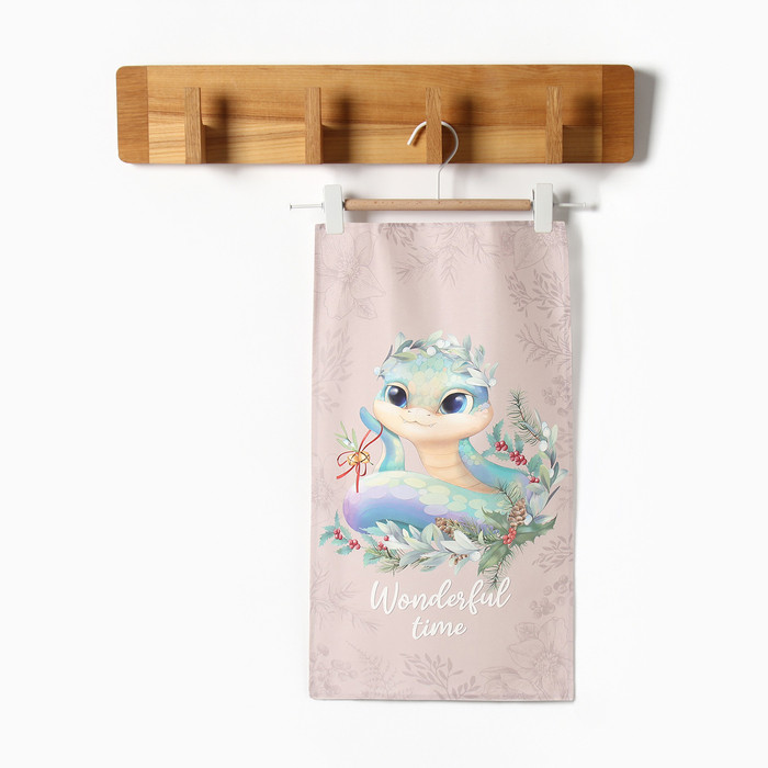 Полотенце кухонное «Wonderful time» | Этель
