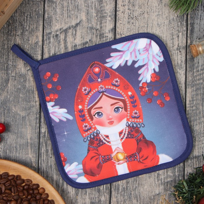 Прихватка «Матрёшка» | Этель