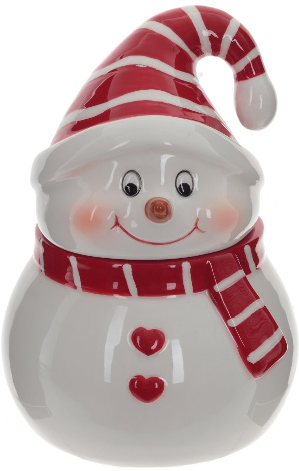Емкость для сыпучих продуктов «Снеговик» | Новогодний декор «Сказочная пора» | Remeco club