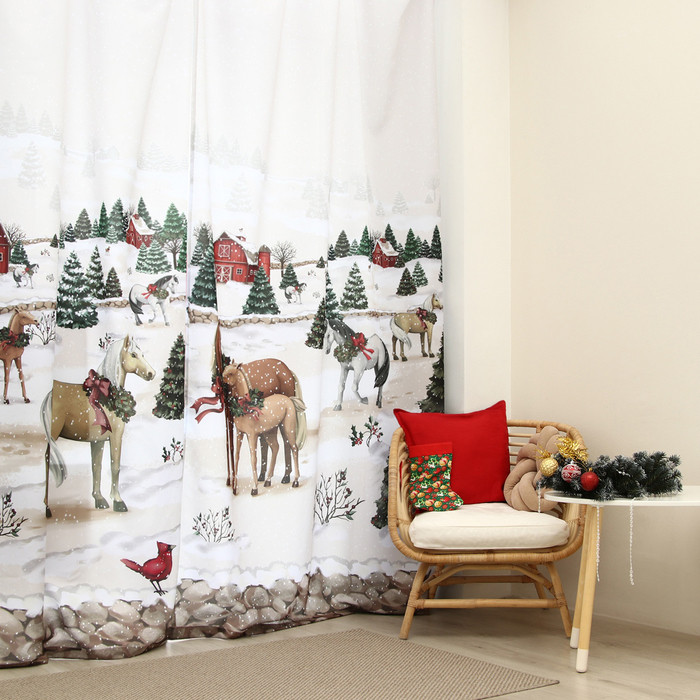 Комплект штор «Winter ranch» | Этель