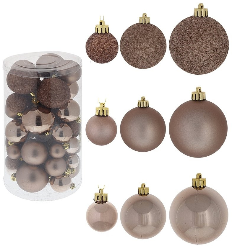 Набор украшений ёлочных «Молочный шоколад» | Морозная свежесть | Remeco club