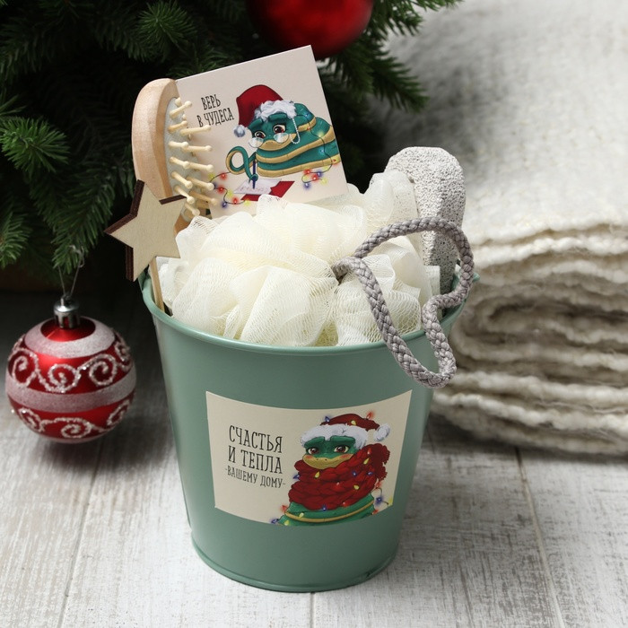 Набор подарочный «Уютная змея» | Этель