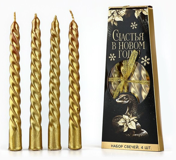 Набор свечей «Счастья в новом году»