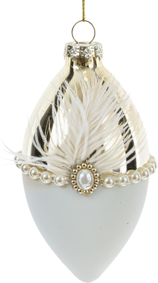 Украшение новогоднее «Капля» | Новогодний декор «Королевский подарок» | Remeco club