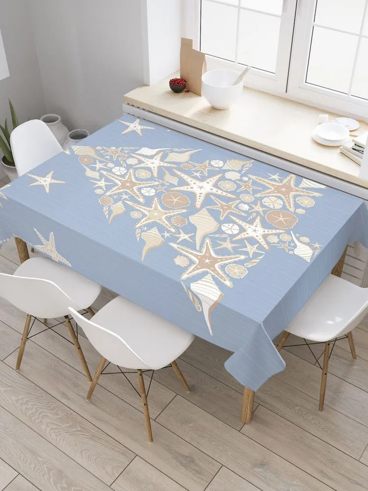 Скатерть «Звездная ёлка» | Звездная ёлка | JoyArty